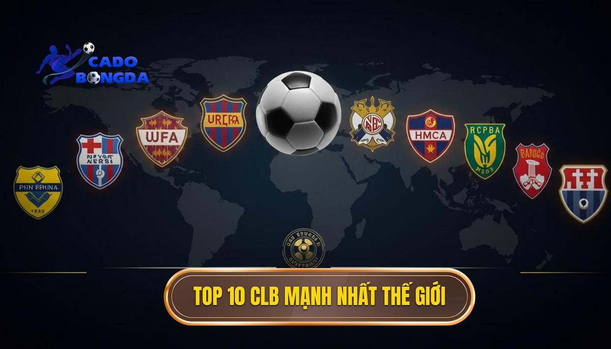Top 10 Câu Lạc Bộ Mạnh Nhất Thế Giới: Phân Tích Chuyên Sâu Từ CÁ ĐỘ BÓNG ĐÁ 2 Danh Sách Top 10 Câu Lạc Bộ Mạnh Nhất Thế Giới Hiện Nay