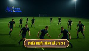 Chiến thuật bóng đá 3-3-3-1