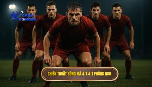 Chiến thuật bóng đá 4-1-4-1 phòng ngự