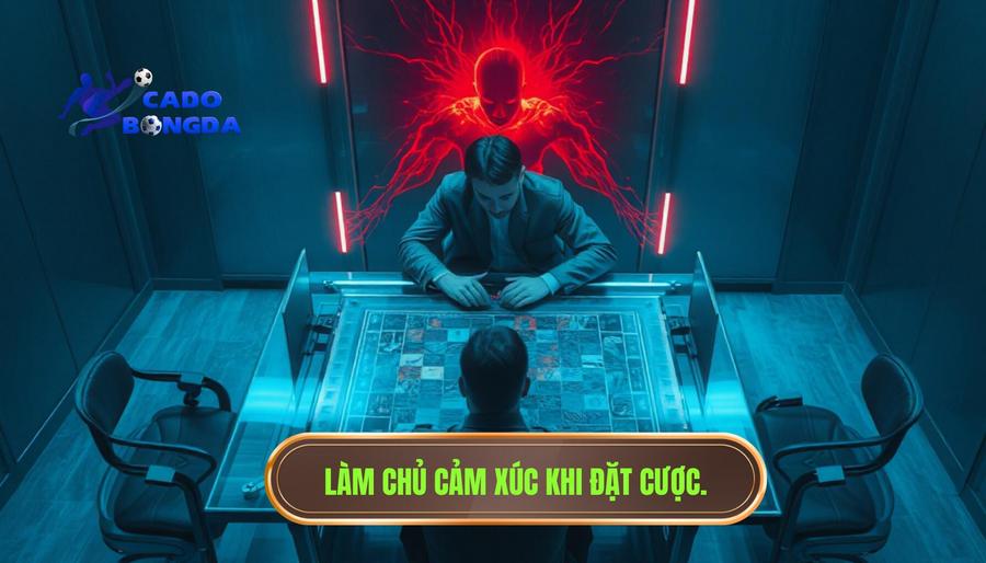 Chiến thuật tâm lý: Đừng để kèo kiểm soát bạn bằng cảm xúc